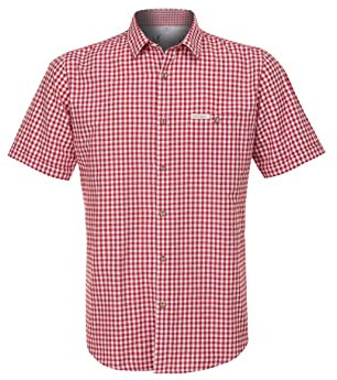 Stockerpoint Hemd Renko3 Trachtenhemden, Rouge (Rot Rot), Medium Homme