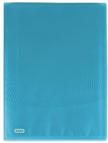 ELBA Osmose protège-documents 40 vues polypropylène translucide bleu turquoise A4