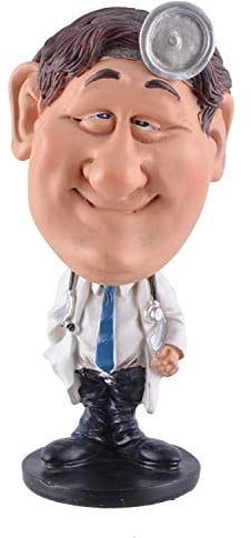 Joh.Vogler GmbH Funny Life-Wackler Arzt, Bobble-Head