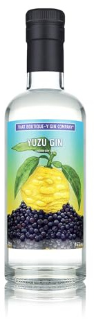 That Boutique-y Gin Company Yuzu Gin, 70cl - 46% ABV Flavoured Gin with Fragrant Citrus for the Ultimate Gin Cocktails - Yuzu Flavoured Gin Blended and Bottled in the UK