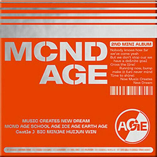 MCND [MCND AGE] 2nd Mini Album HIT VER. CD+Photo Book+Sticker+B.Mark+Card+F.Poster(ON PACK) K-POP SEALDED+TRACKING CODE