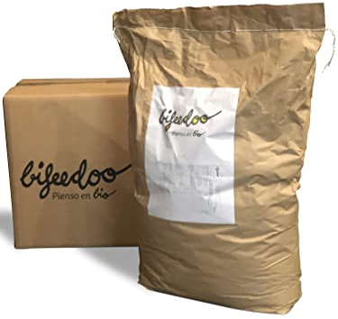 Pienso Gallinas Ponedoras ECOLÓGICO 20 kg, Alimentación Natural y Equilibrada para Producción de Huevos, Pienso para gallina Premium