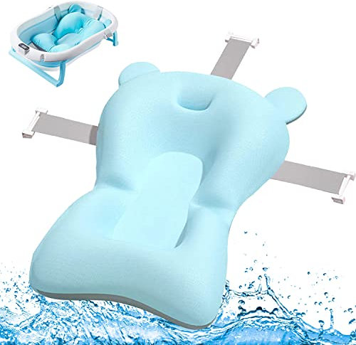 Wasserspielmatte Neugeborenen Badewanne Pad - BPA-freier Säuglings Badesitz für Babys