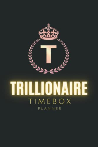 Trillionaire TimeBox Planner: Travel Size, Time Box Planner for Daily Routine, Time Blocking or Time Boxing to Improve Time Management Productivity, Task Mind Dump, Top Priorities, Schedule