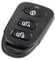 ARREGUI CI10-ALRC Telecomando a Distanza per Serratura di Sicurezza Invisibile con Allarme ARREGUI CI10P-AL, CI10D-AL e CI10N-AL | Telecomando Specifico per Serrature Elettroniche ARREGUI CI10-AL