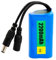 WILLQ DC 12V 2200mAh Rechargeable Li-ion Battery Lithium Battery Pack for LED Light Bar/Robotics/Camera Battery/Street Light Battery/Various 12V Lamps Backup Battery,12V2200mah triangle type