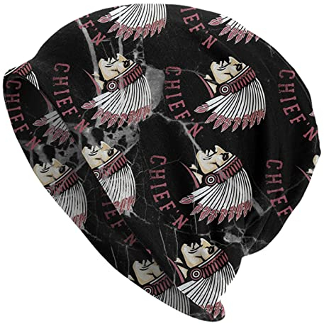 934 Beanie Chief'n Laufmützen Unisex Schädel Cap Slouch Thermo Strickmütze Für Damen Skating Winter