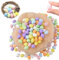 TECHEEL Schaum Ostereier,200 Stück Gesprenkelte Eier Dekorationen Styroporeier Dekorative Gesprenkelte Ostereier Zum Basteln Ostern Party Wohndeko 1.8Cm Jagt Korbfülle overzierung