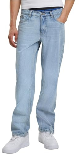 Urban Classics Herren Heavy Ounce Straight Fit Zipped Jeans
