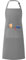 LivinEase Unisex Adjustable Bib Aprons - Stylish Grey Chef Aprons with Double Pockets for Men and Women – Ideal for Cooking, Gardening, and Barbecue Aprons (Pack of 1)