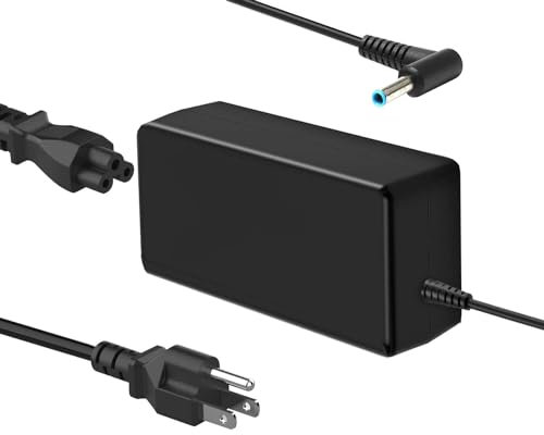 45W 19.5V 2.31A for HP Laptop Charger Blue Tip,HP Pavilion x360 Charger 11 13 15, Envy X360 13 15,Zbook 14u G4 G5 15u 15 G3,Stream 11 13 14,HP Model 15 Laptop Charger AC Adapter with Power Cord