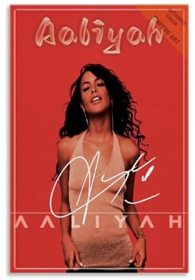 Aaliyah Musikalbum-Poster, Poster, dekorative Malerei, Leinwand, Wandposter und Kunstdruck, moderne Familienschlafzimmer-Dekoration, Poster, 30 x 45 cm