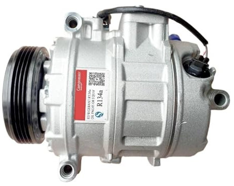 Compresor de Aire Acondicionado Compatible con BMW 530i 525i E60 64509174802 64526917859 65606025123 4711484 471-0484 471-1484 64526983098