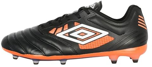 Umbro Herren Tocco 4 Pro Fg Fußball-Stollen, schwarz/weiß/orange, 45 EU