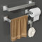 GOOPOOL 4 Pezzi Portasciugamani Set di Accessori di Ferramenta di Bagno di Parete, per Asciugamani, 40cm, Porta Salviette e Carta Igienica, Ganci SUS304 Acciaio Inossidabile Argento Spazzolato