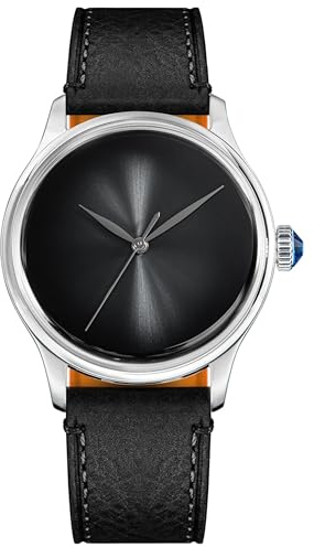 Sugess Art Master S455.SK.K Business ST2130 automatische mechanische Herrenuhr, silber, Armband