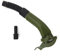 BW Beccuccio flessibile per tanica di carburante in metallo 5/10/20 litri Flex Standard con supporto per tanica da 5 litri verde oliva RAL 6003 Made in Europe