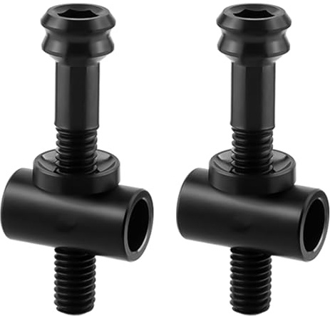 HLBEST Metall-Sattelstützen-Schraube, 5 x 30/40 mm, Befestigungsschrauben, Unterlegscheibe, Rennrad, Sattelstütze, Sättel, feste Schrauben, langlebig