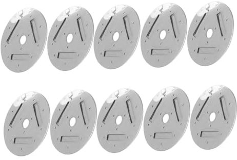 Gatuida 10pcs Sturdy Stainless Steel Whistle Chips for Kettle Lid Teapot Sound Piece Replacement