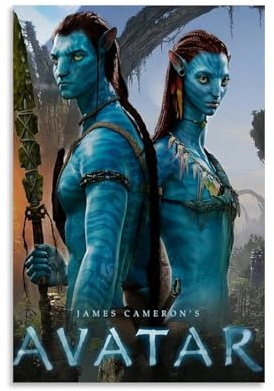GWJXYWZP Avatar Klassische Film- und TV-Serie, Leinwand-Poster, Wandkunst, dekoratives Gemälde, Schlafzimmer, 20 x 30 cm, ungerahmter Stil