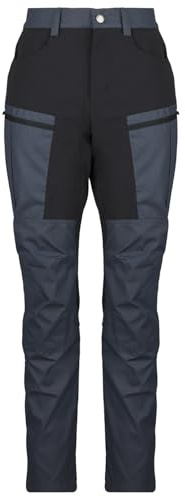 Heber Peak - Women's PineconeHe. Trekking Pants Trekkinghose Wanderhose Damen - Outdoorhosen für Wandern & Trekking - Atmungsaktiv & Stretchy mit Softshell Knie