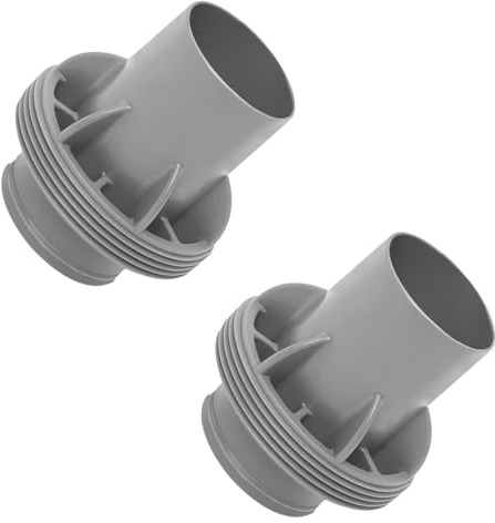 2 Stück Poolschlauch Adapter,38mm 1.5 Zoll Schlauchadapter Pool für Flowclea Coleman Intex P6916,Pool Zubehör Poolschlauch 38mm Verbinder,Aufstell Pool Adapter für Flowclea Coleman Intex Poolpumpe (A)