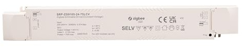 CONNEX 75W 24V ZigBee Constant Voltage LED Dimmbar Driver SRP-ZG9105-24-75LCV