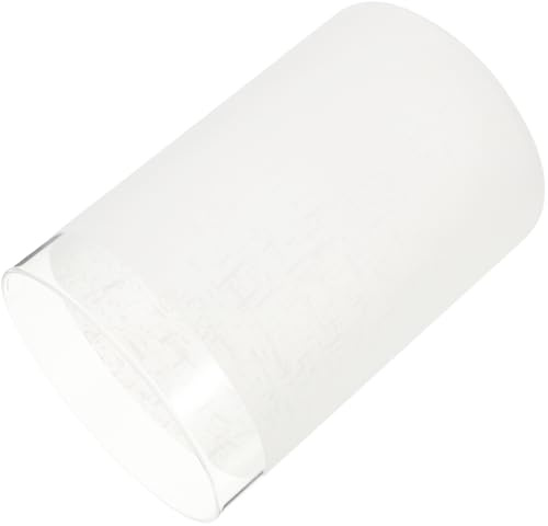 BESPORTBLE Moderner Glas Lampenschirm Zylinderförmig Mattiert Für Tischlampe Deckenleuchte Einfach Montierbar Vintage Stil Für Wohnzimmer Büro Hotel