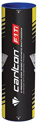 Dunlop Badmintonball Carlton F1 TI, Grün, One Size