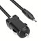 mumbi 03377 - KFZ Ladekabel, kompatibel mit Nokia C1 C2 C3 C5 C6 E5 X2 X3 X6 N8 u.a. 12V/24V
