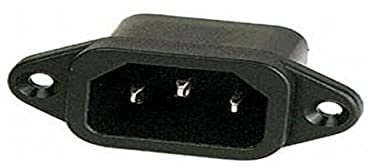 VELLEMAN - PSCM1 Kaltgeräteeinbaustecker, 250V/10 Amp 220002