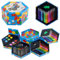 The Magic Toy Shop Childrens Craft Art Artist Set Crayons Pens Paints Pencils Apron Smock No Mess (Hexagonal Box)