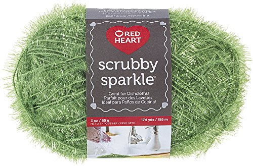 Coats: Yarn Hilo Scrubby Sparkle Red Heart, no aplicable, Multicolor, 14.85 x 8.89 x 8.89 cm, 159