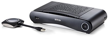 Barco ClickShare CS 100 Full HD inkl. 1 x ClickShare Button und aktuellstem Firmwareupdate für Beamer / Präsentationen