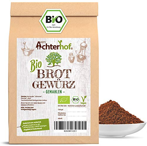 Brotgewürz BIO (100g) gemahlen Brotgewürzmischung vom-Achterhof Brot Gewürz