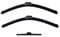 Jurmann® Vision+ Aero Scheibenwischer 550/450 + 300 mm Komplettsatz Vorne + Hinten Wischblatt Satz GLK [X204] ab Bj 06.08-