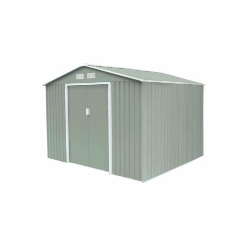 Gardiun Abri de Jardin en Métal Devon 7,06 m² 277x255x202 cm Vert 0.25 mm Acier Galvanisé