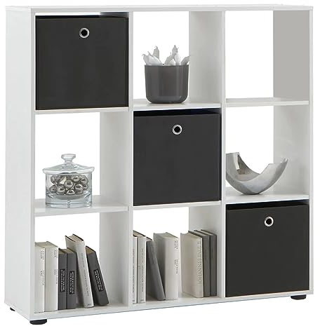 FMD furniture Raumteiler, Melaminharz beschichtete Spanplatte, ca. 104,5 x 108,5 x 33 cm