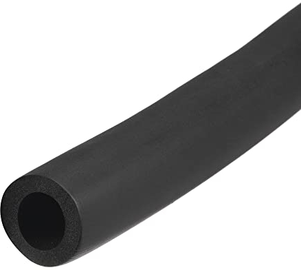uxcell Schaumstoffschlauch für Griffstütze, Rohrisolierung, 16 mm Innendurchmesser, 26 mm Außendurchmesser, 1 m Länge, Schwarz