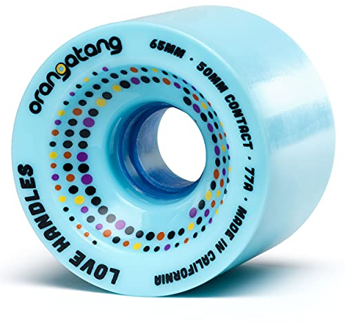 Orangatang Longboardrollen Love Handles 65mm 77A (Blue)