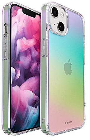 LAUT Holo, Schutzhülle für iPhone 13, bunt/transparent