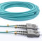 Elfcam® - 100m Cavo Fibra Ottica OM3 SC/UPC a SC/UPC Multimodale Duplex 50/125um LSZH, 100 Metri