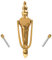 TERF® 200mm Traditional Victorian Door Knocker Slim 200mm (8'') Door Knocker for Front Door Including Fixing Screw - Pack of 1