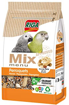 RIGA MIX Menu Pappagalli 750G