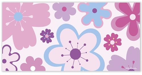 mubusi Vinyl Teppich Küche Lounge - Verschiedene Größen - (Hippie 100x200 cm)