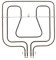 Genuine Zanussi & AEG Top Upper Dual Oven Grill Element