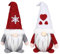 Valicaer 2pcs Weihnachtswichtel Deko Weihnachtsdekoration, Wichtel Weihnachten Deko, Festliche Skandinavischer Zwerg Geschenke für Familie Weihnachten Schneeflocken Dekoration