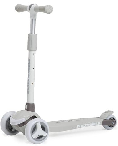 BLACKWHEELS Blink Dreirädriger Kinderroller – Klappbar, LED-Leuchträder, Stabil und Komfortabel, Höhenverstellbar, Balance-Lenkung, Geschenkidee, Leicht, ABEC-5