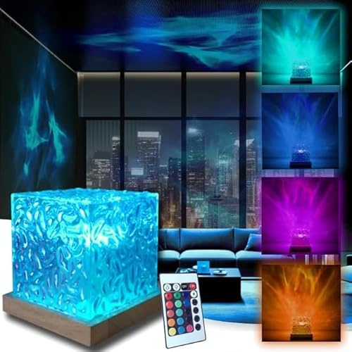 Ocean Wave Light mit dynamischen Wasserwellen- und Glüheffekten | RGB-Umgebungslicht