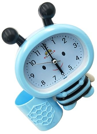 Yardenfun 1 Stück Digitaluhr Tischuhr Wecker Bienenförmige Uhr